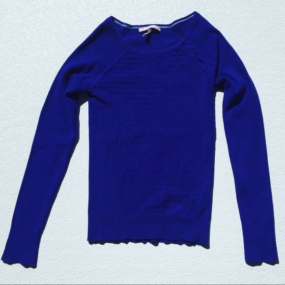 Victoria's Secret Sweaters - Victoria Secret knit Sweater Blue Small/petite